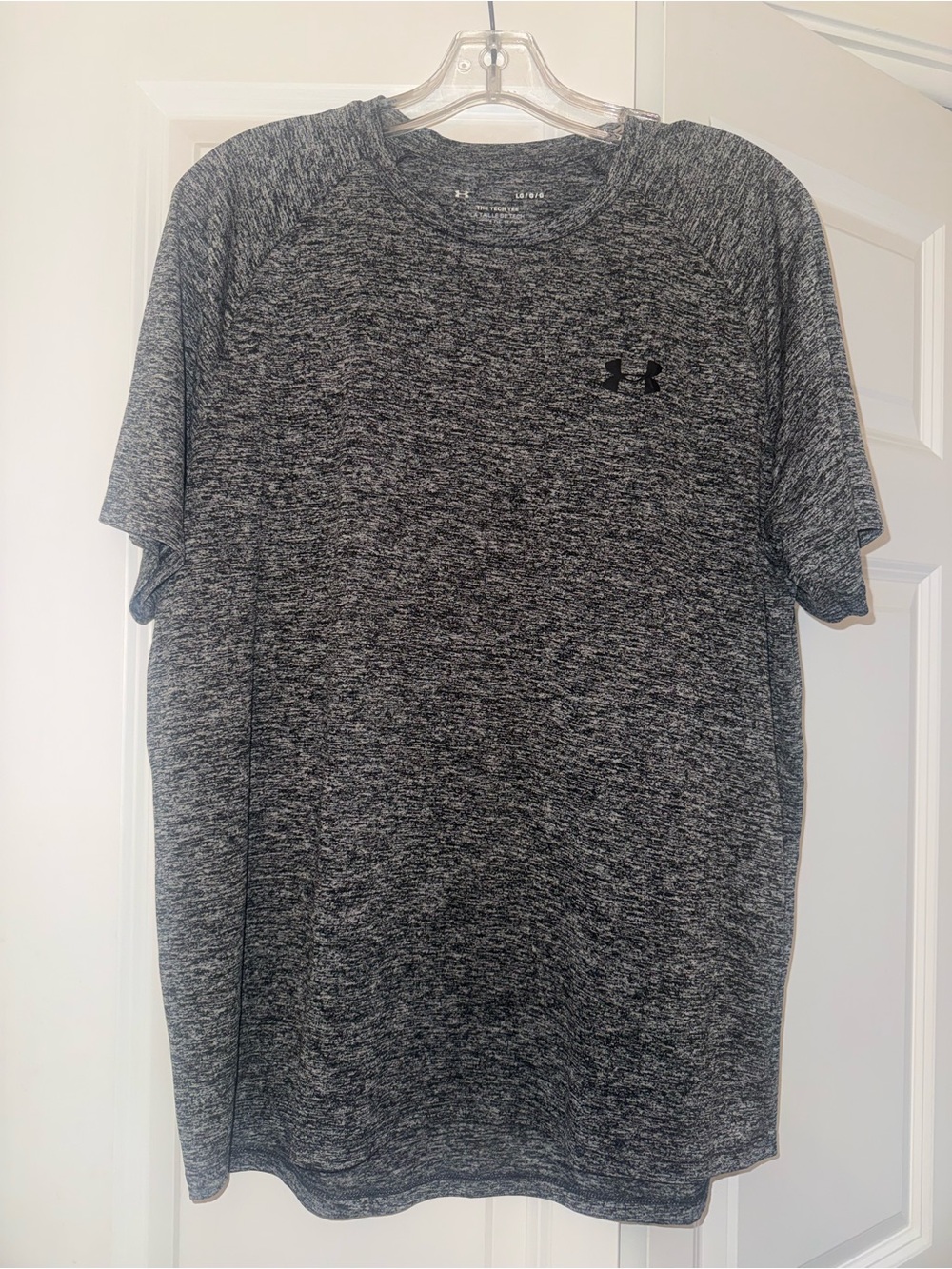 Under Armour Men's Black Heather Performance Short Sleeve Tee